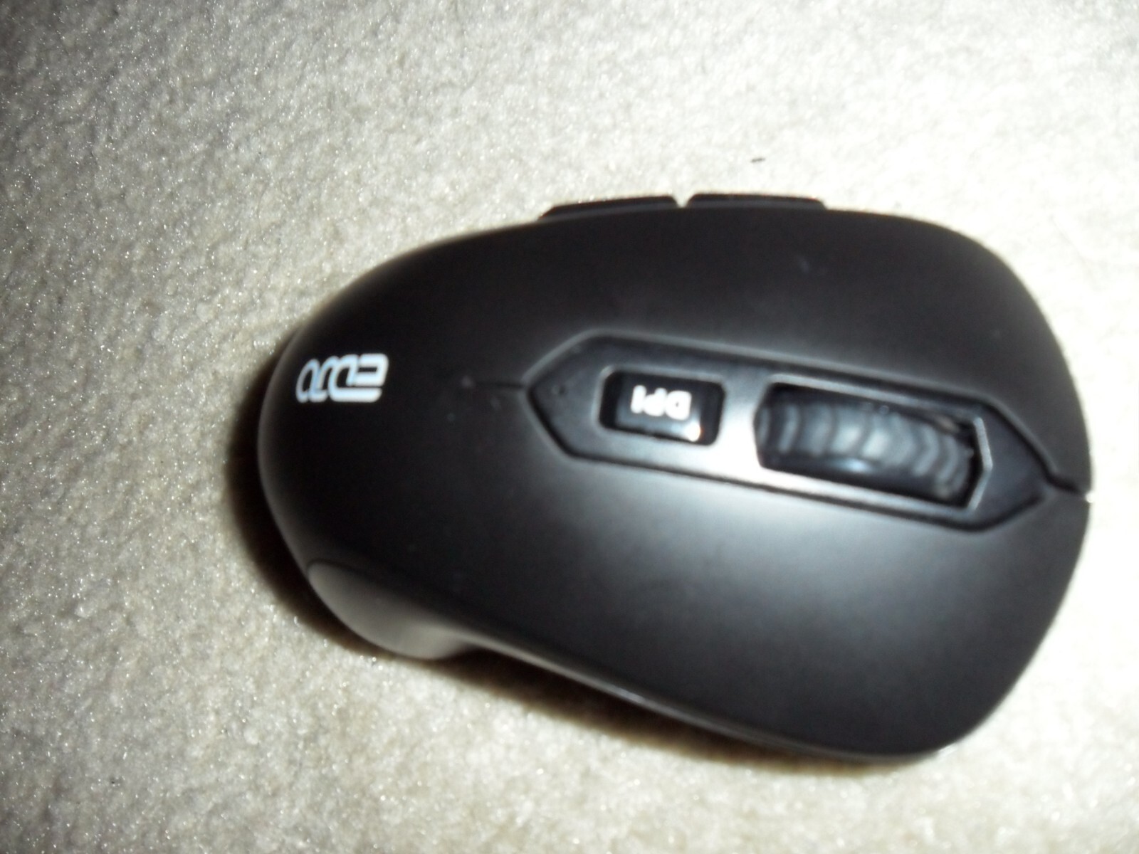 EDJO TM176G Black 6-Buttons USB Scroll Wheel Wireless Mouse For PC & Laptop