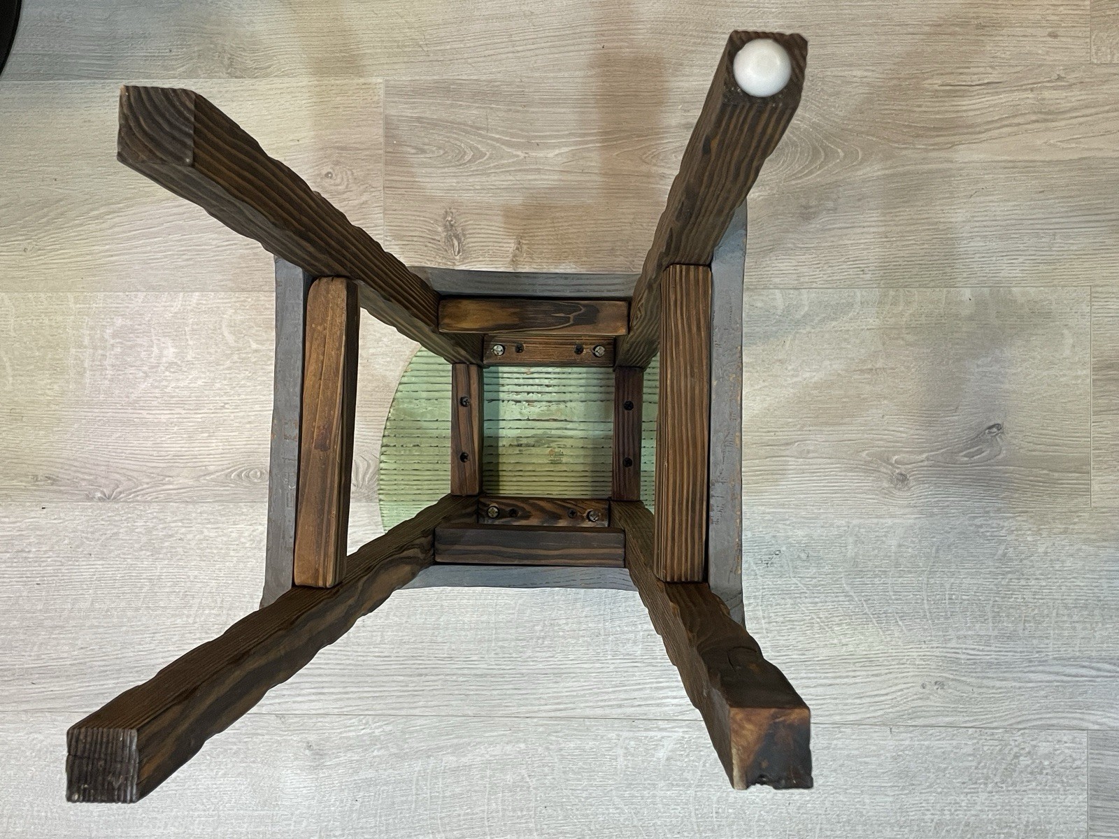 Vintage Handmade MR. FIX IT Tool Stool / unique one of a kind / Great Gift Idea