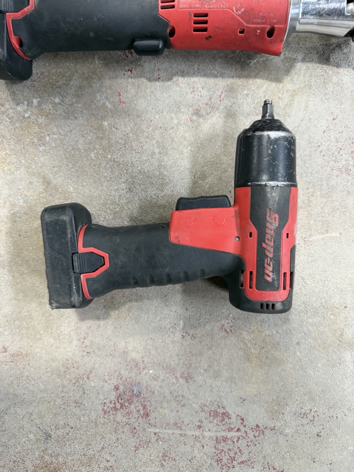 Snap-on CTR725A CTR725 CTR726 14.4V Impact Driver & Ratchet Set Red/Black