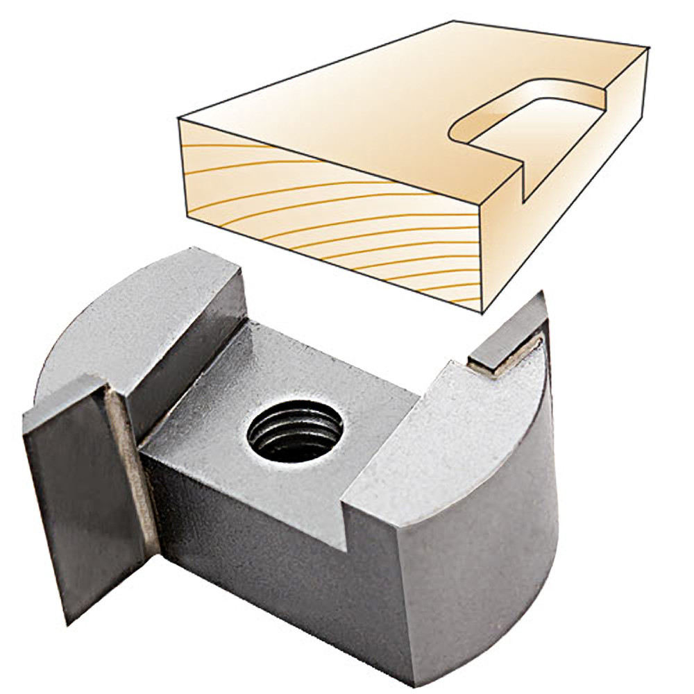 Whiteside 13-750 Helix Mortise Bit w/ Downshear 3/4"CD, 5/8"CL