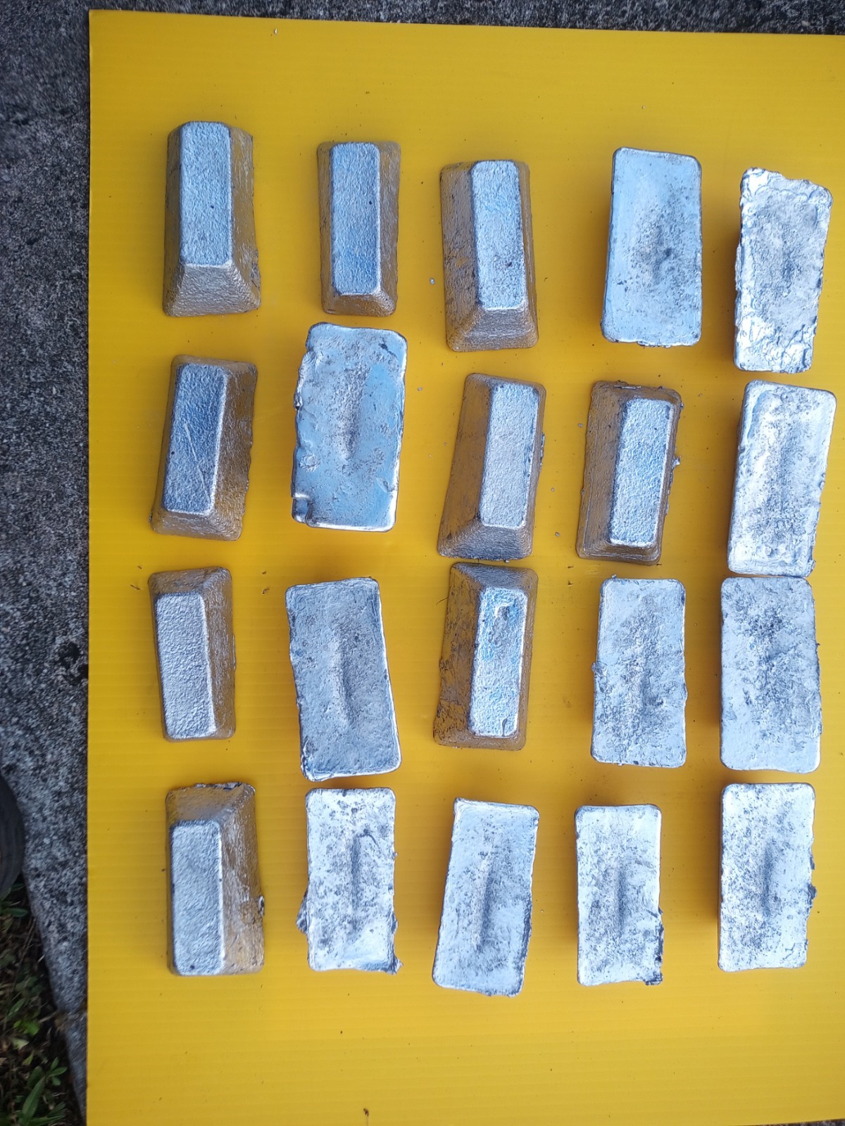 30 pounds of lead ingots plomo free shipping jig fishing sinkers bullet casting