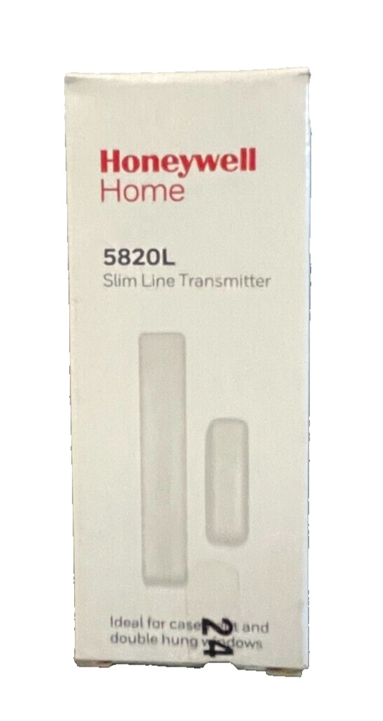Brand New Honeywell 5820L Wireless Slim Door/Window Transmitter, Magent Battery