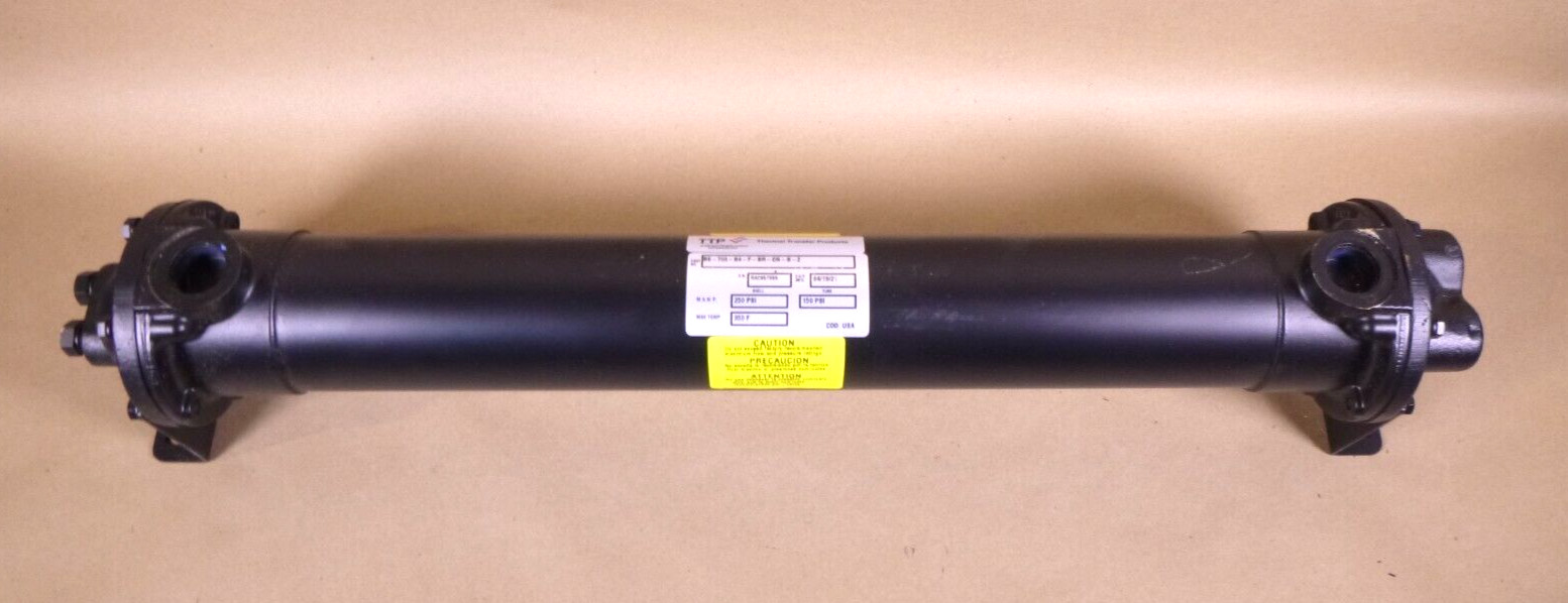 Thermal Transfer Shell & Tube Heat Exchanger BS-703-B4-F-BR-CN-B-Z, Brass Shell