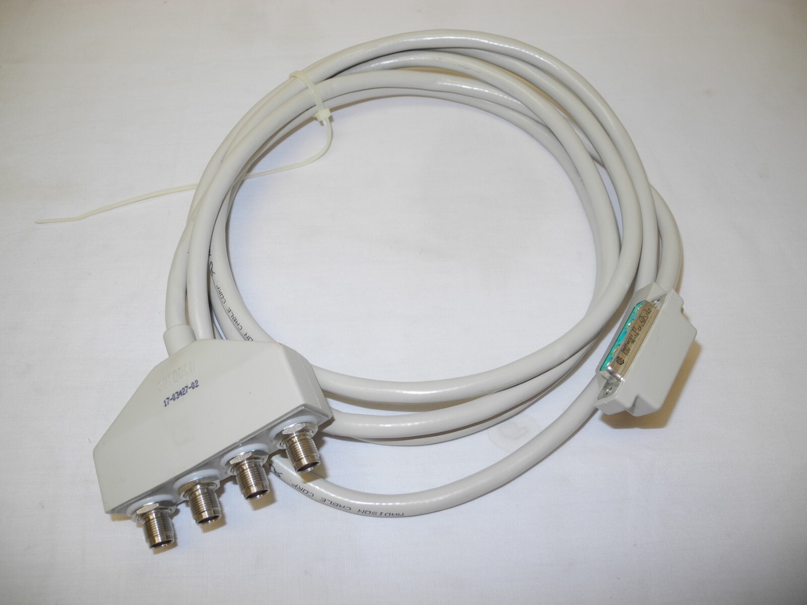 DEC DIGITAL 17-03427-02 HSJ40/HSJ50 2M 4 PORT CLUSTER INTERFACE CABLE ASSEMBLY