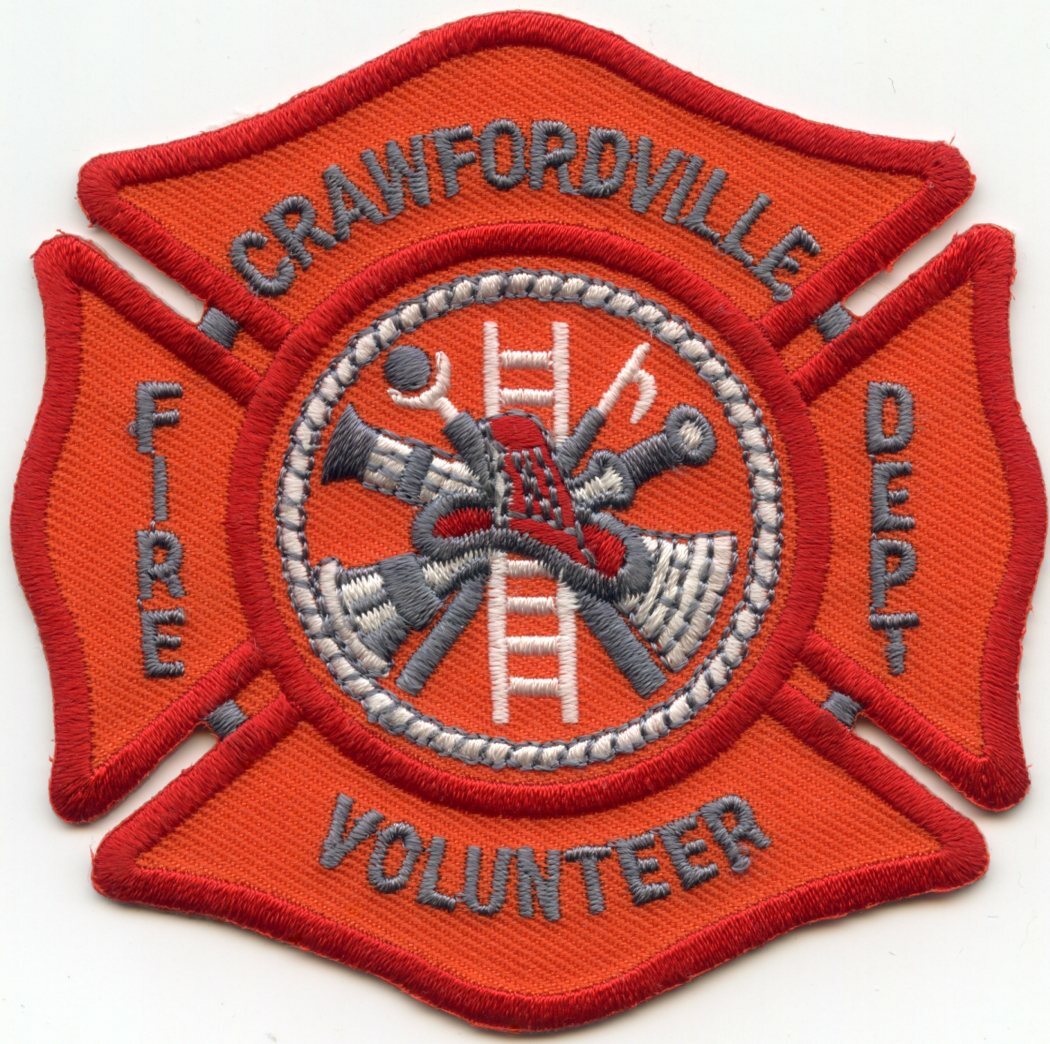 CRAWFORDVILLE FLORIDA VOLUNTEER FIRE PATCH