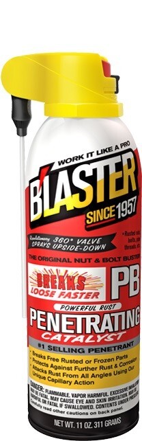 PB Blaster Penetrating Oil Rusted Seized Bolts Lubricant Spray 11 oz.