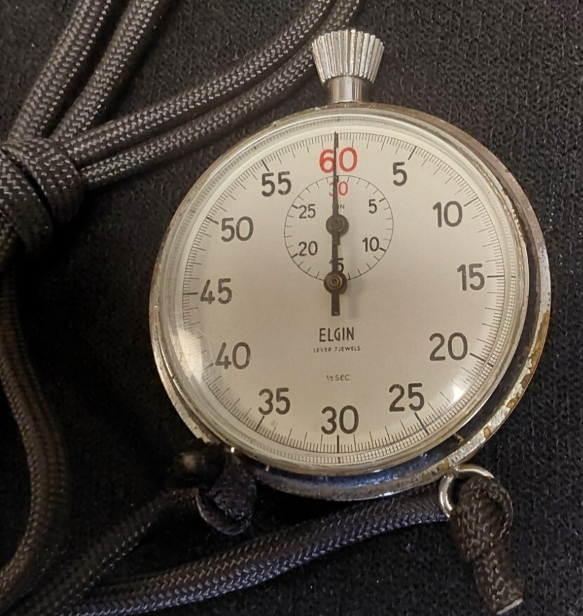 ELGIN 60 Second Chronometer 7 Jewel