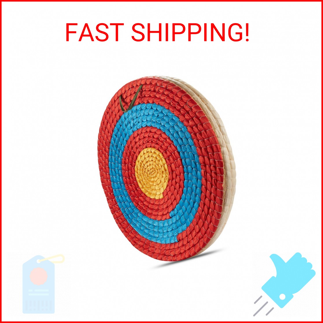 KAINOKAI Traditional Hand-Made Straw Archery Target,Arrow Target for Recurve Bow