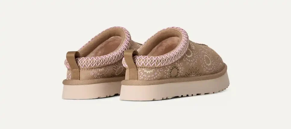 Authentic UGG Women's Tazz Sun Stitch Mustard Seed Color- New Original Packaging