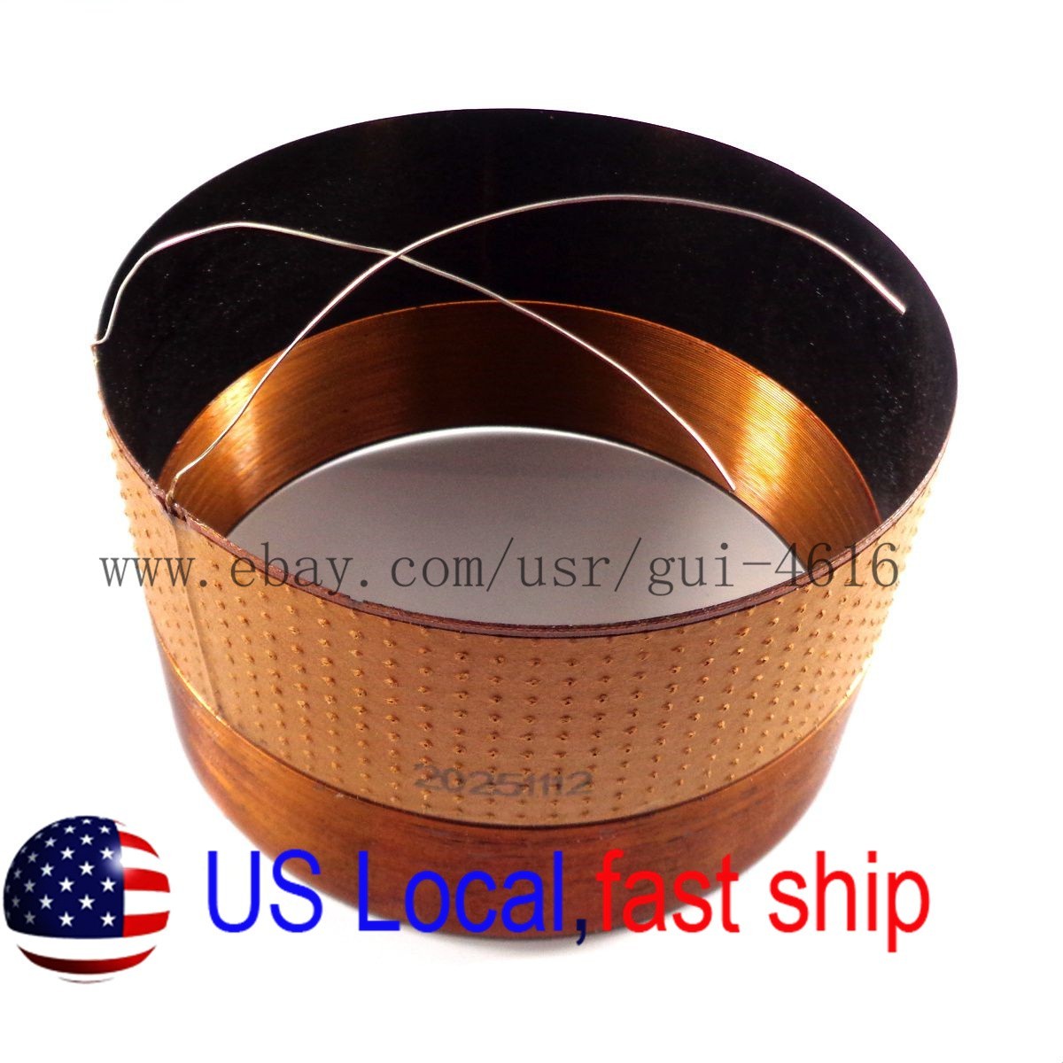 Hiqh Quality Replacement Voice coil For B&C 18TBX100-8 8Ohm Tweeter Speaker