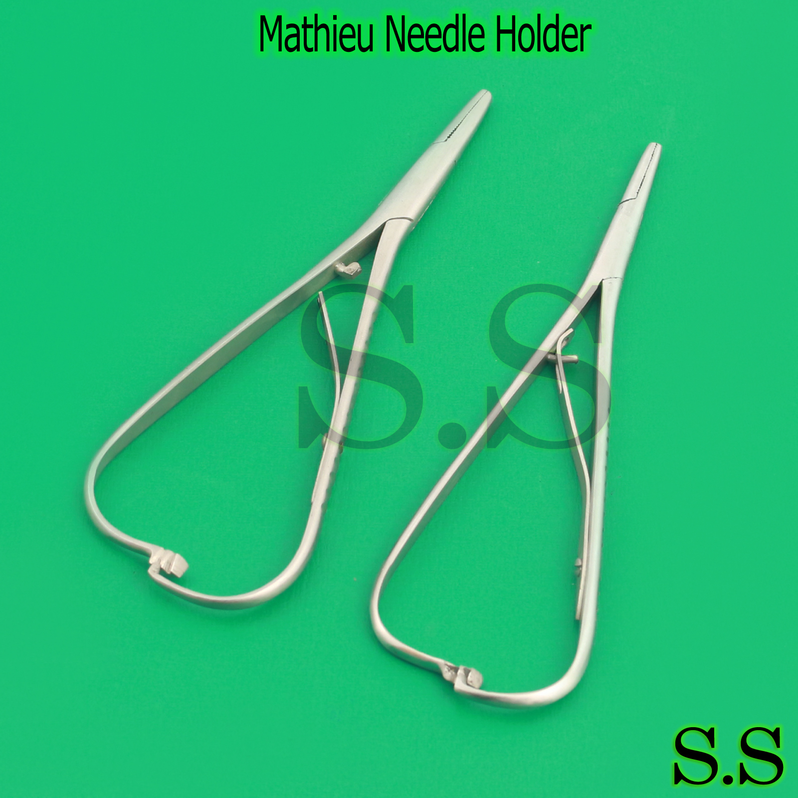 New 2 PCS Mathieu Needle Holder 5.5" Surgical & Dental Instruments-High Quality