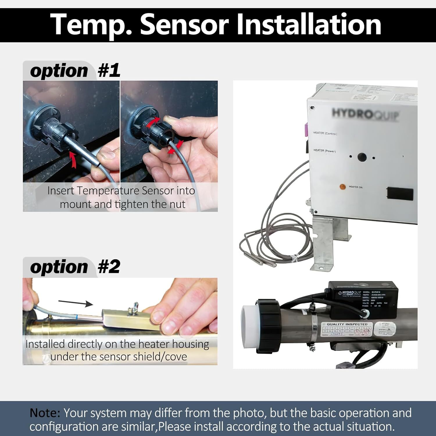25-175-0337 Sensor Assembly with Temp and Hi-Limit Sensor for Balboa Systems