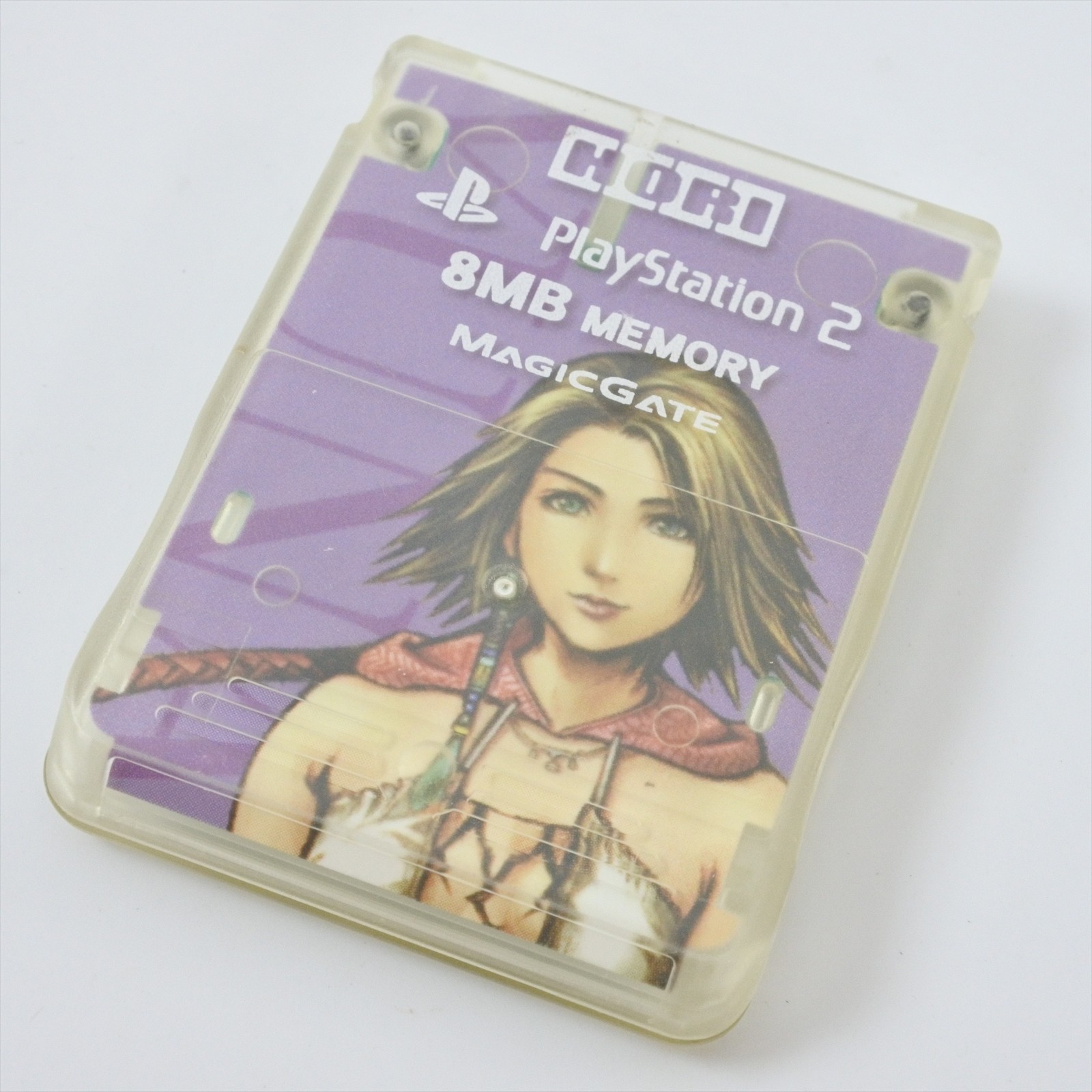 HORI PS2 Memory Card 8MB FINAL FANTASY X-2 Yuna for Playstation 2 Japan 2791