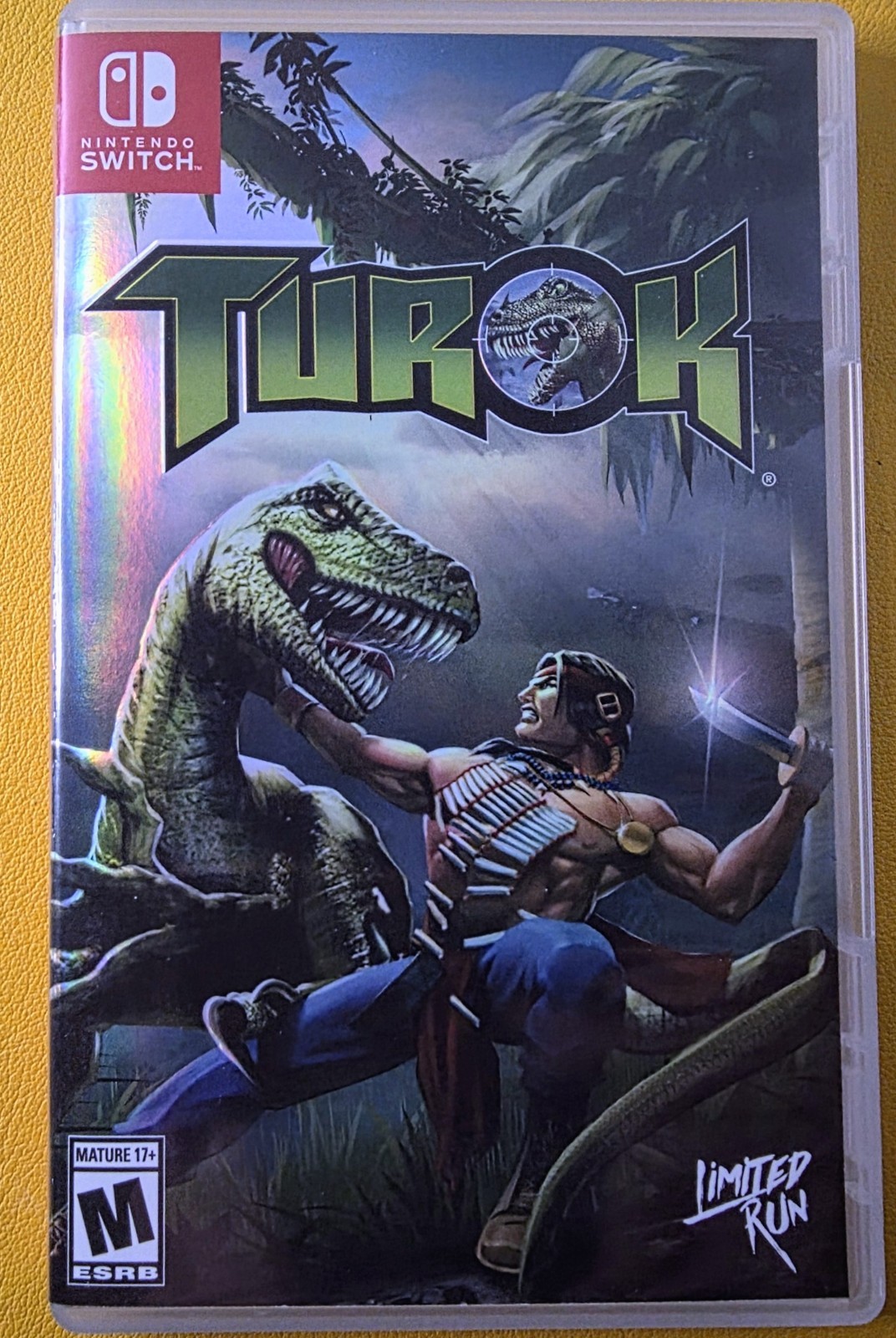 Turok (2019) Nintendo Switch Original OEM Manual & Case Only