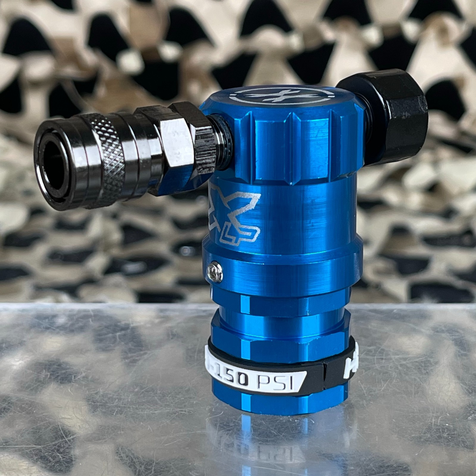 NEW HK Army Hostile Airsoft XLP Regulator w/ Side Port - Blue