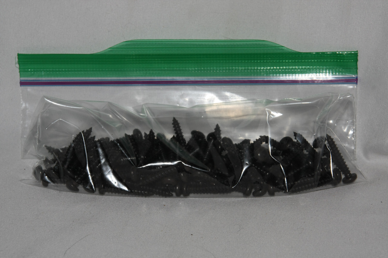 Black oxide pan head square drive #8 1-inch sheet metal screws 100 count