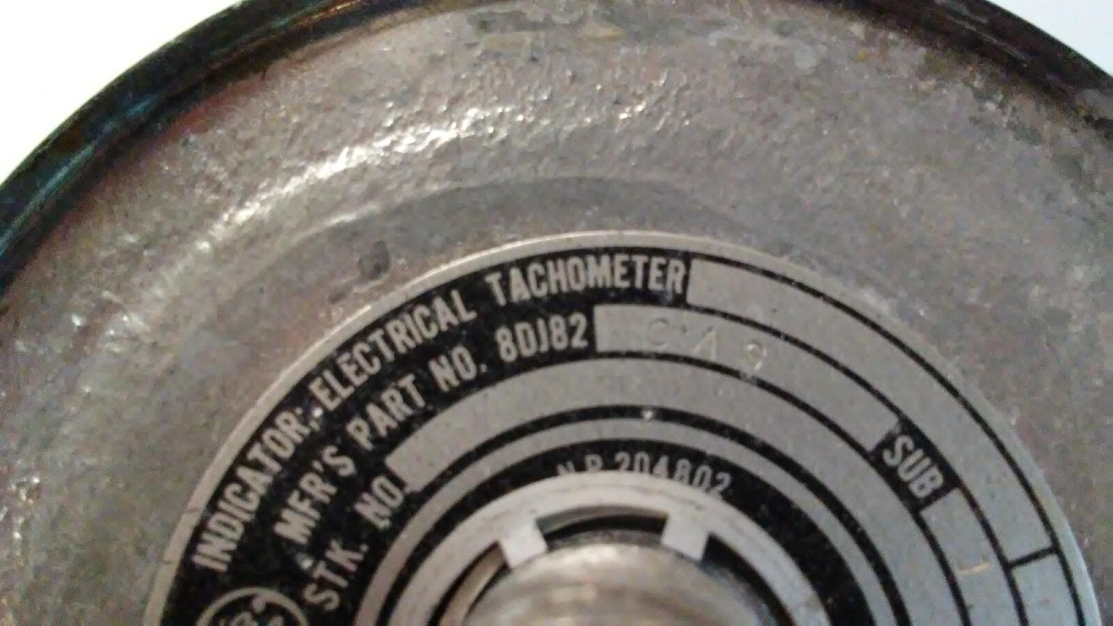 Indicator, Tachometer