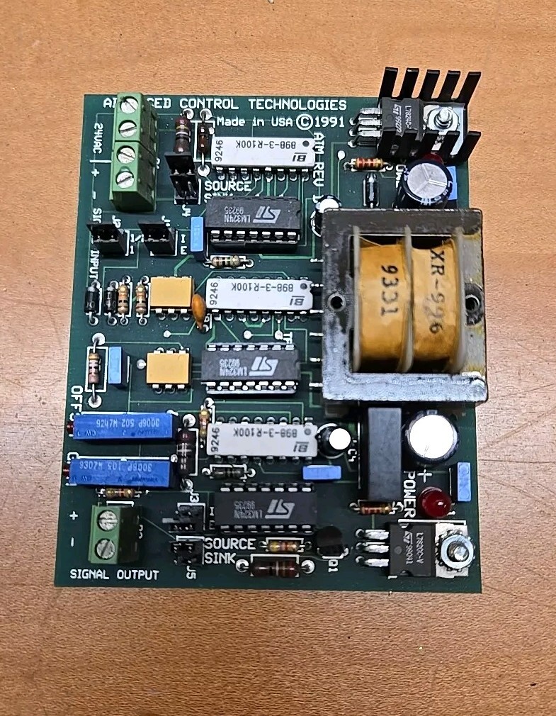 ADVANCED CONTROL TECHNOLOGIES 1080003 BOARD WORKING bmc 3