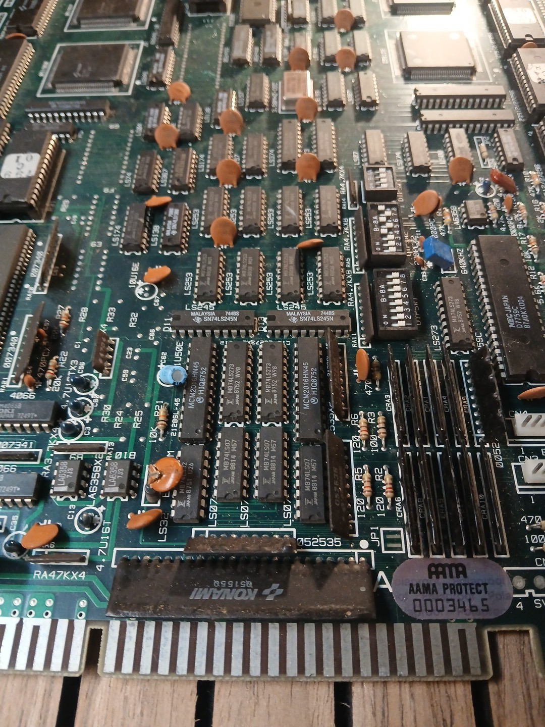 The Main Event PCB Jamma Video Arcade Game KONAMI System 1988
