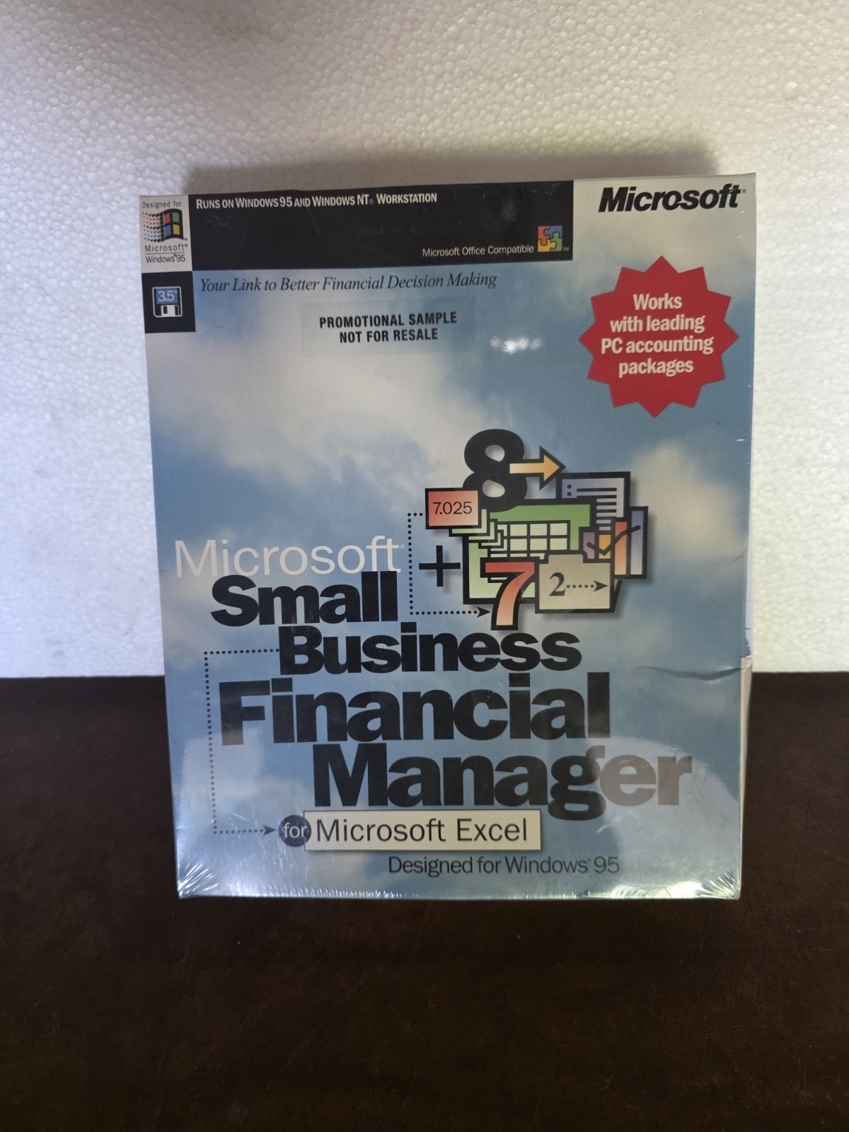 Microsoft Small Business Financial Manager Designed For Windows 95