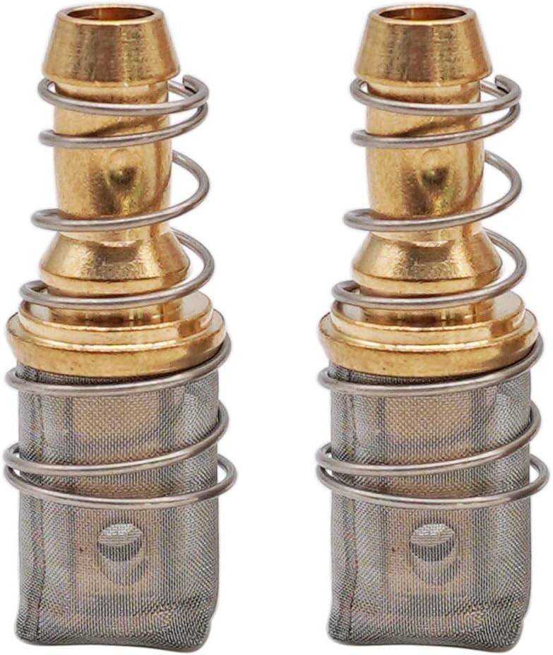 1/4 inch In-Tank Filter Universal Fuel Ball Check Valve 2 Pcs
