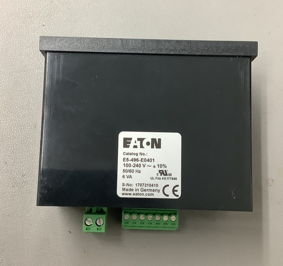 Eaton E5-496-E0401 LED Multifunction Counter/Timer/Ratemeter, 6-Digit (b642)