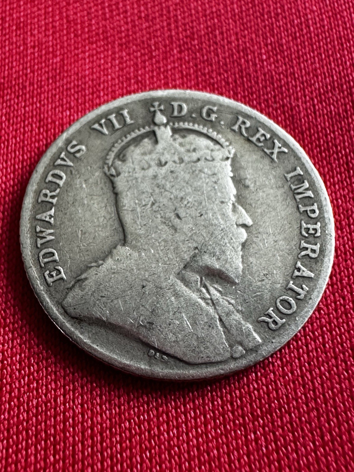 1907 silver coin Canada 10 Cents