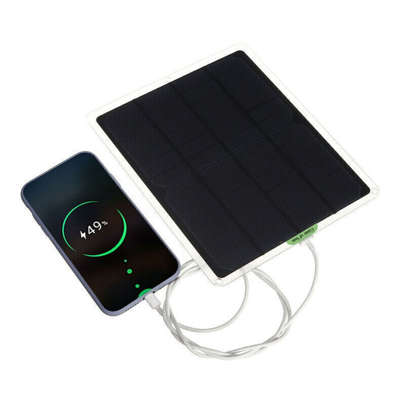 20W(Watts) 12V(Volts) Monocrystalline Solar Panel Battery Maintainer for Boat RV