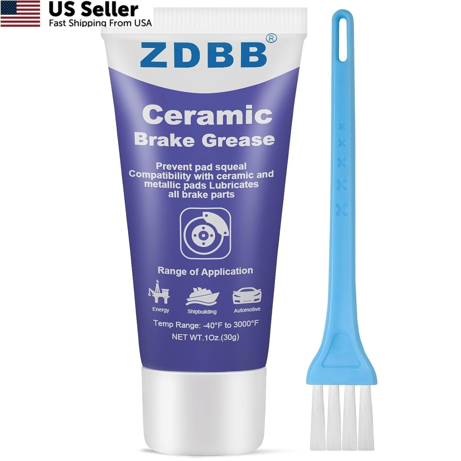 ZDBB Brake Grease Ceramic 1 oz (1-Pack), Parts Lubricant