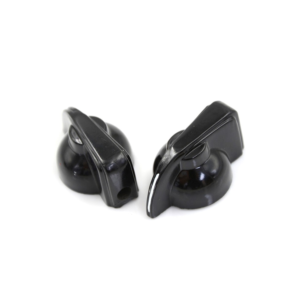 5 Pcs 6mm 15/64" Shaft Hole Dia Potentiometer Pot Pointer Knobs CapODMC