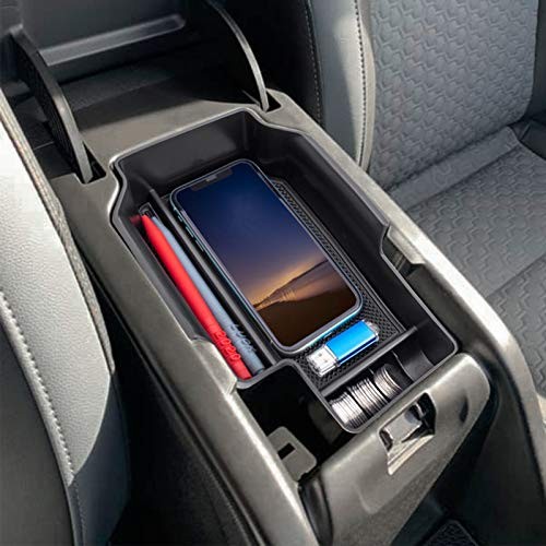 Center Console Organizer Compatible with Chevy Colorado/GMC Canyon 2015 Black