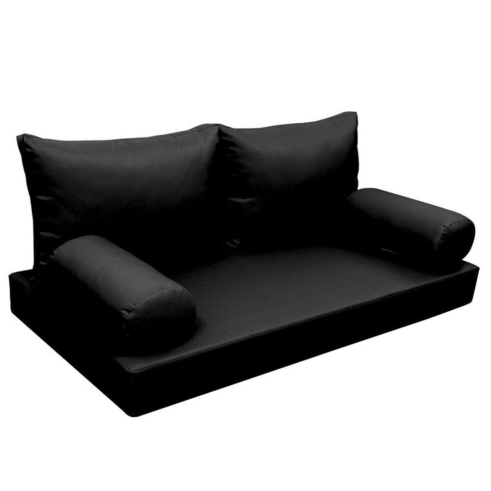 |SLIPCOVER ONLY|S2 Daybed Mattress Bolster Backrest Covers Knife Edge Crib AD109