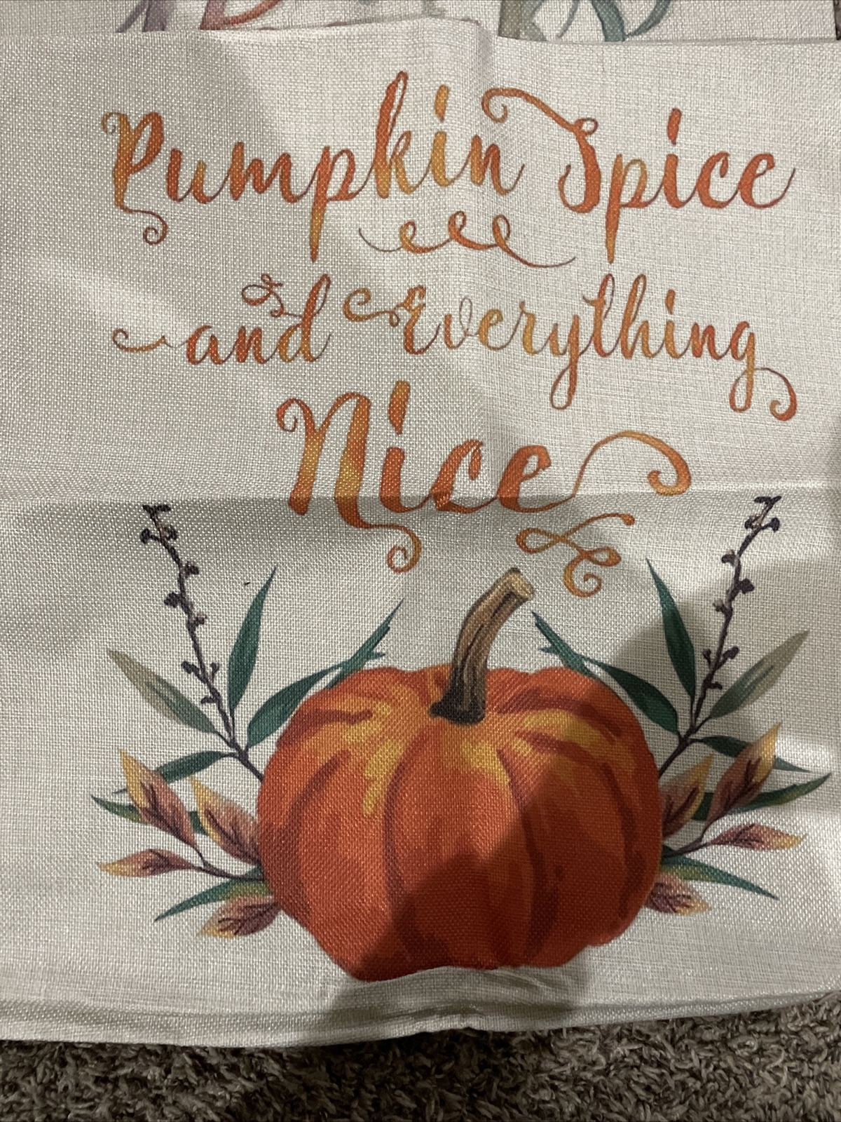 4 Pack Pumpkin Throw Pillow Covers 18 X 18 Inch