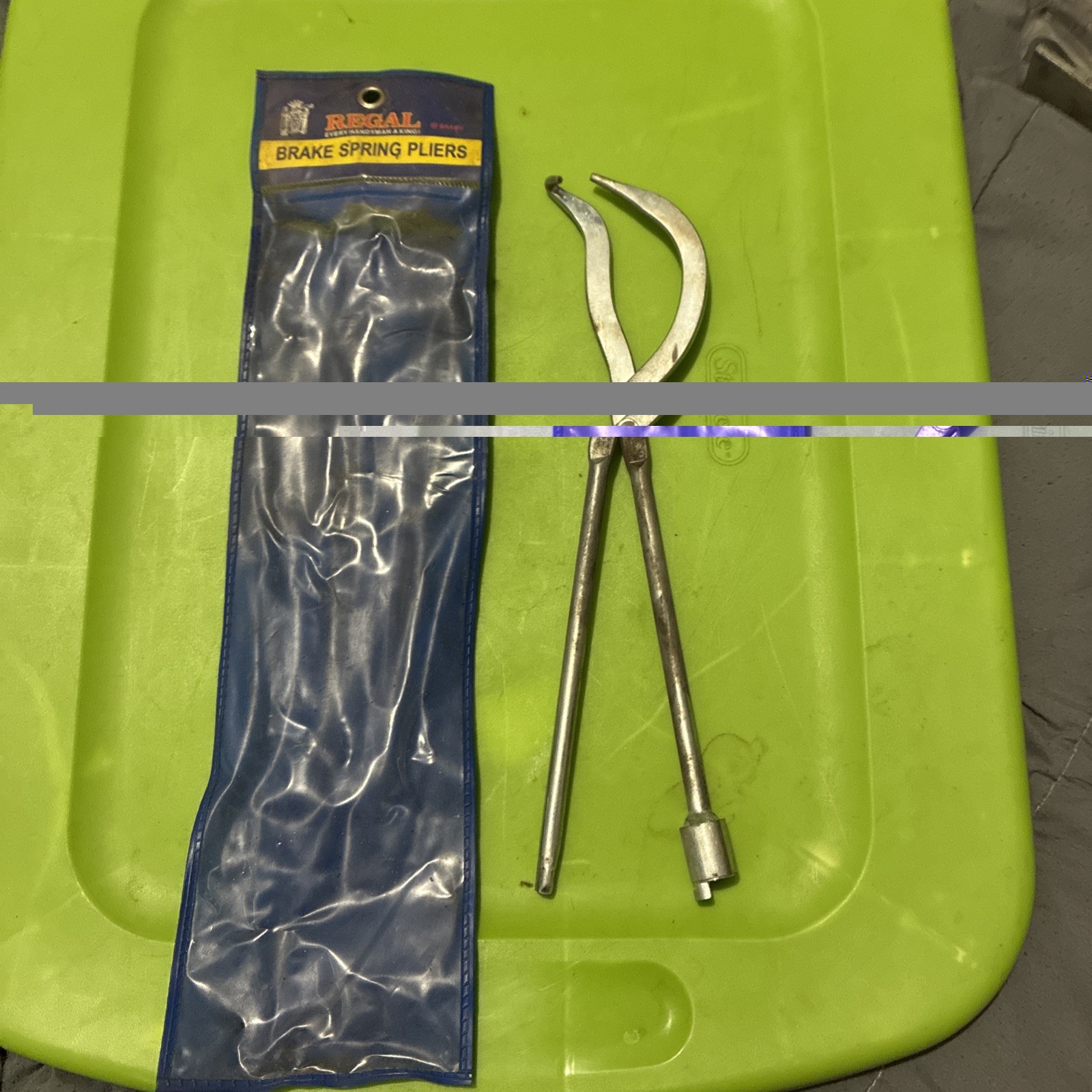 Drum Brake Return Spring Dual-End Pliers Removal and Installation Tool