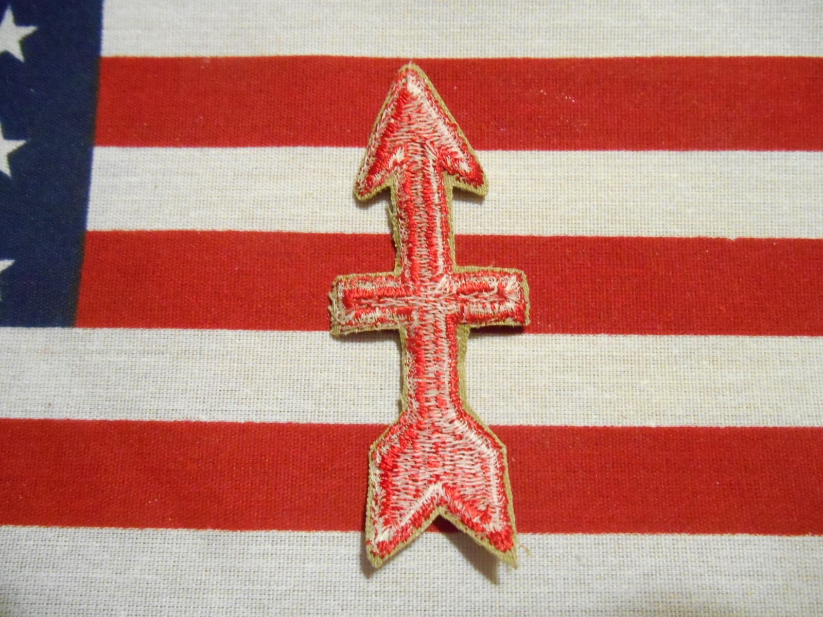 WWII 32ND INFANTRY DIVISION COLOR SSI PATCH C/E