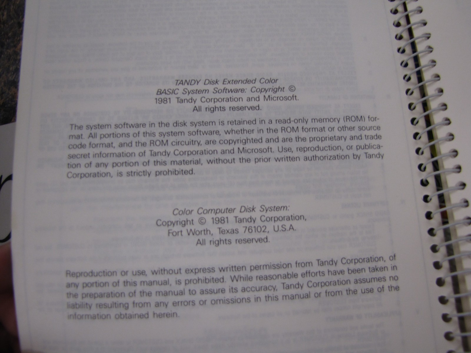 Radio Shack Getting Started Color BASIC, Going Ahead w/ Extended Manuals NICE!