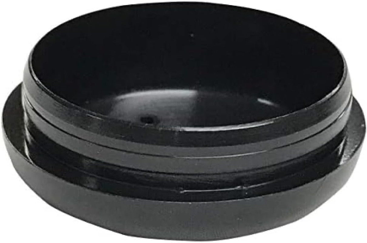 1-1/2" Deluxe Wrought Iron Chair Glides – round Plastic Furniture Feet Caps, Flo
