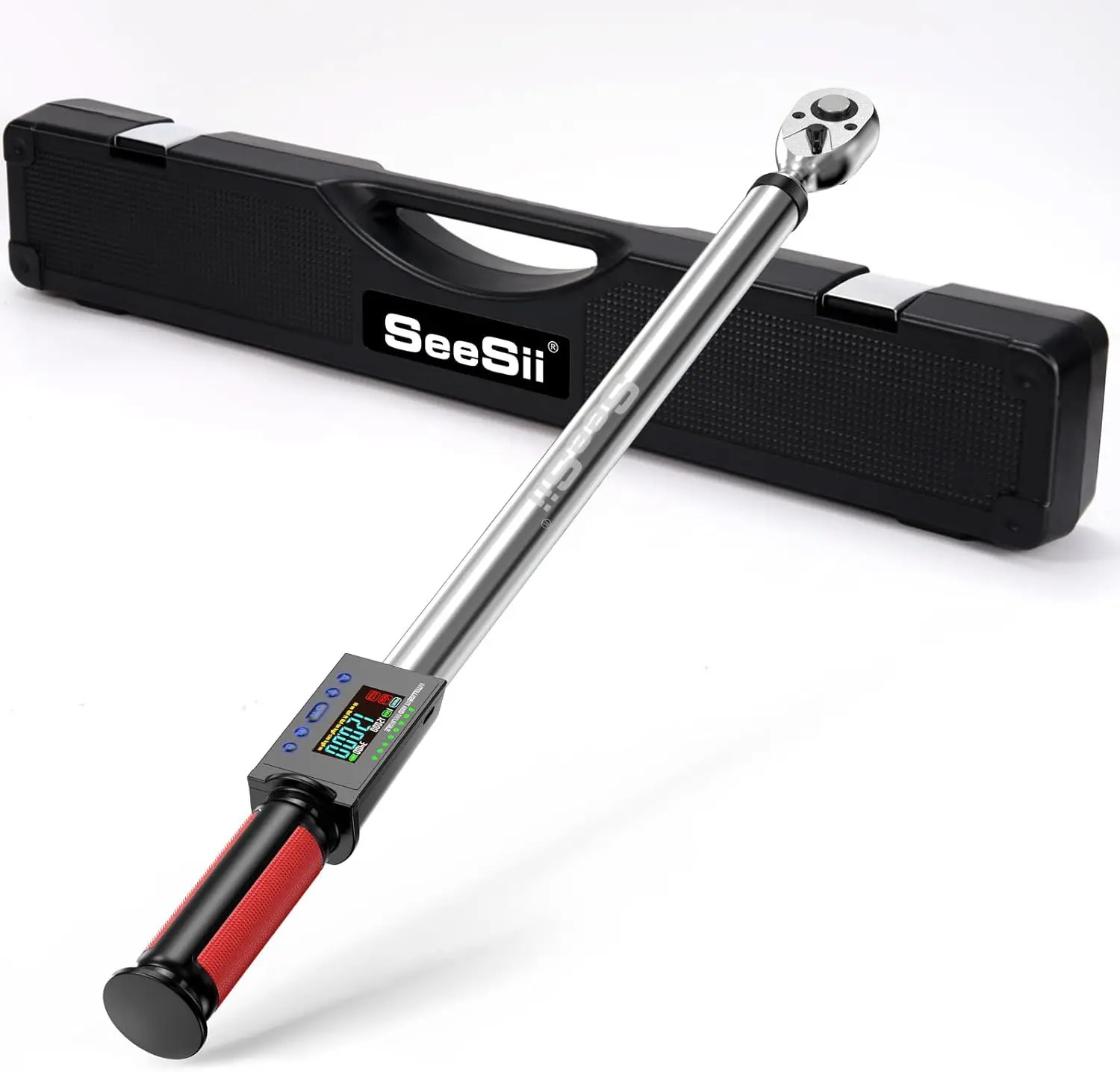Digital Torque Wrench 1/2" Drive 340N.m 2%Torque Accuracy Electric Torque Wrench