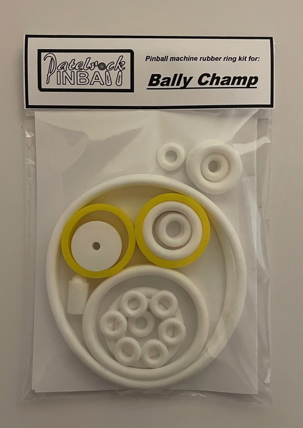 1974 Bally Champ Pinball Machine Rubber Ring Kit