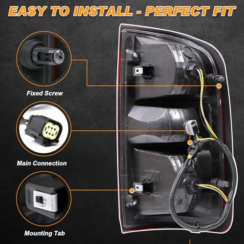 Tail Light Assembly Compatible With 2015-2022 Chevy Colorado Left Driver Side