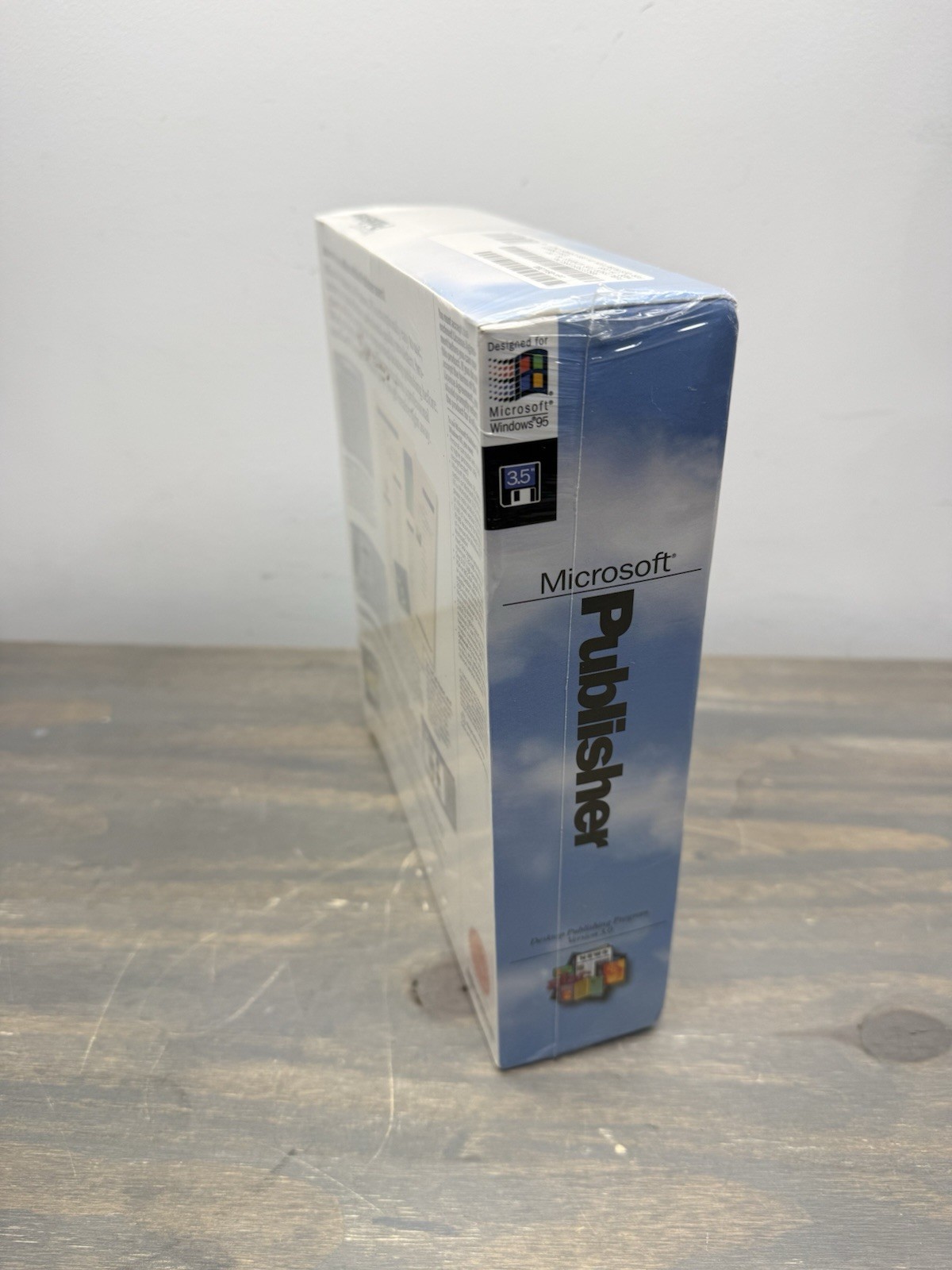 Vintage Microsoft Windows Publisher NOS 3.5” Floppy Disk Software New Sealed!