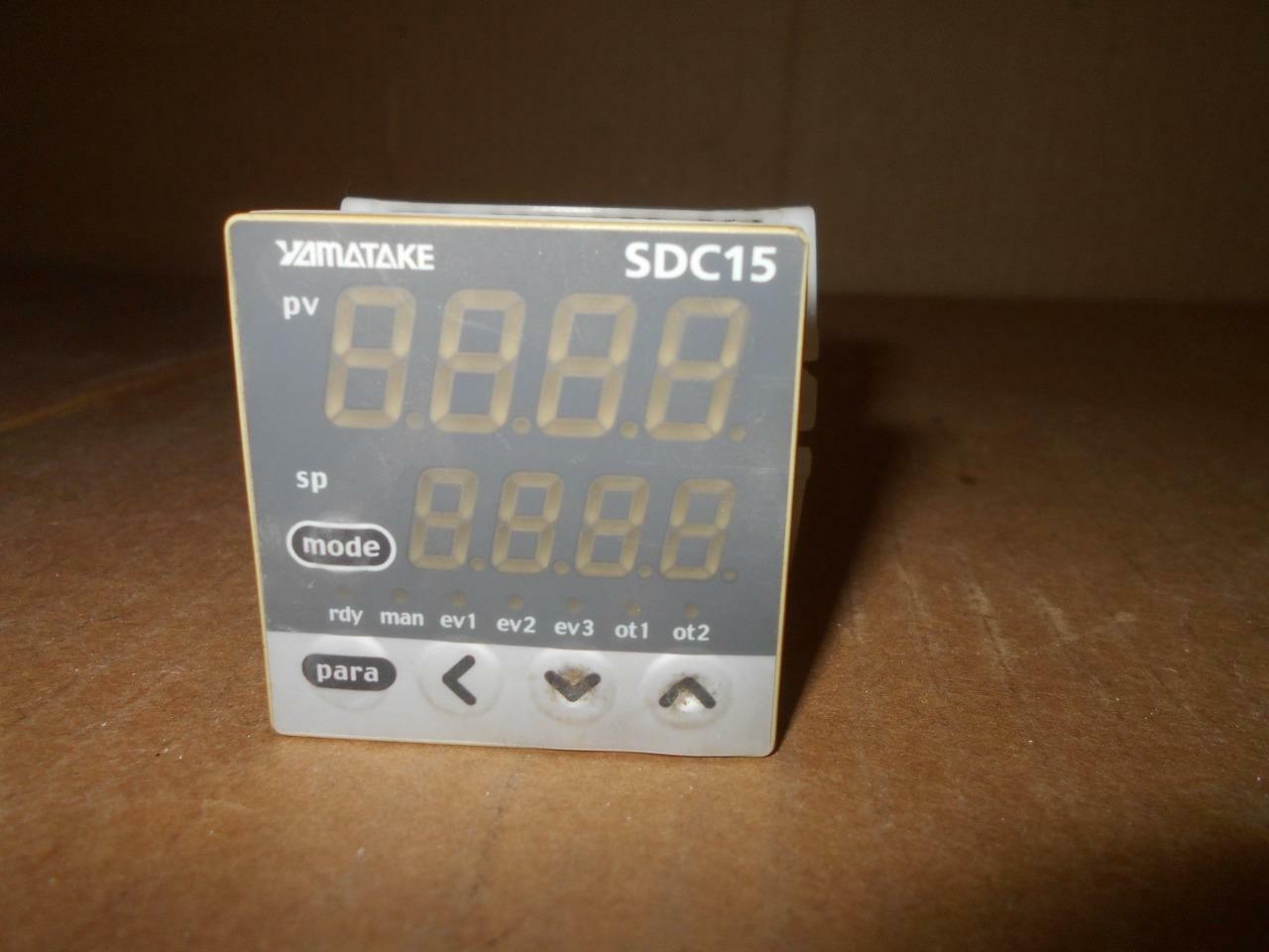 YAMATAKE SDC15 TEMPERATURE CONTROLLER ~