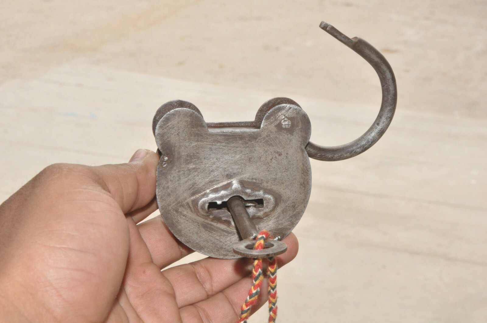 5 Pc Vintage Iron Handcrafted Fine Quality Solid Padlocks, Germany