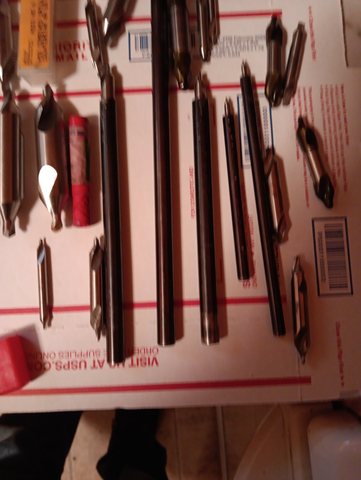 44 Used Machinist Center Drill Countersinks