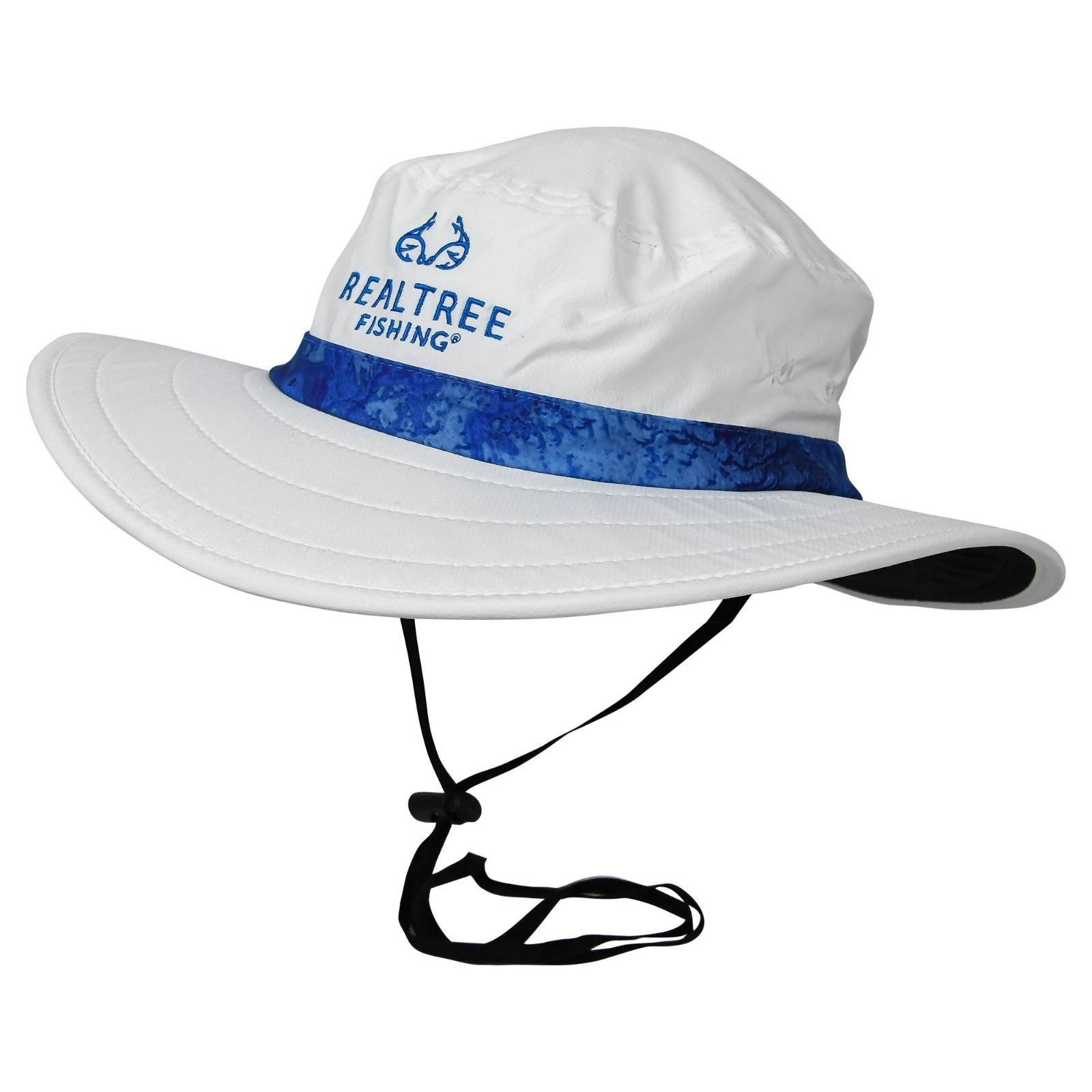 Realtree Fishing Boonie Cap (OSFM)- White