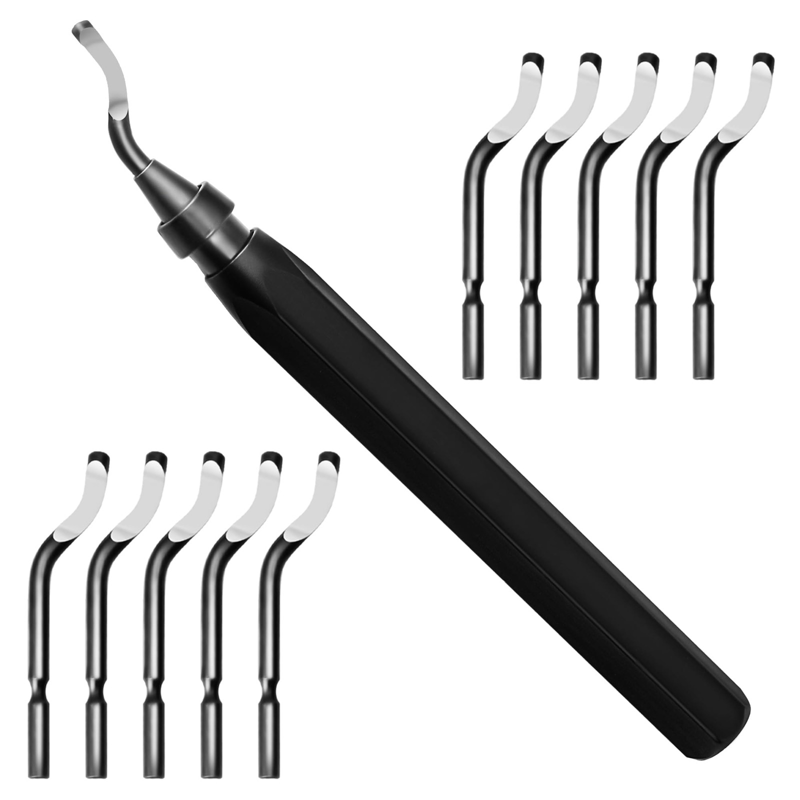 Deburring Tool for 3D Printing with 11 High Speed Steel Blades, Deburring Too...