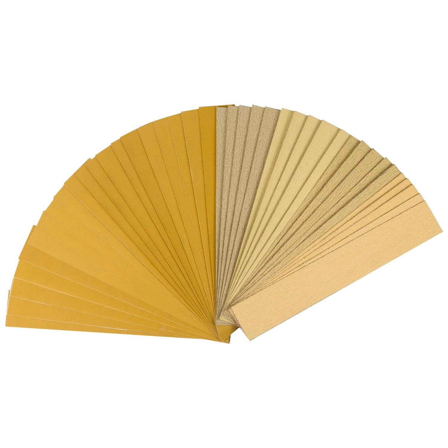 40 PCS 2-3/4" x 16-1/2" PSA Longboard Sandpaper 40-800 Assorted Grit PSA Sandpap
