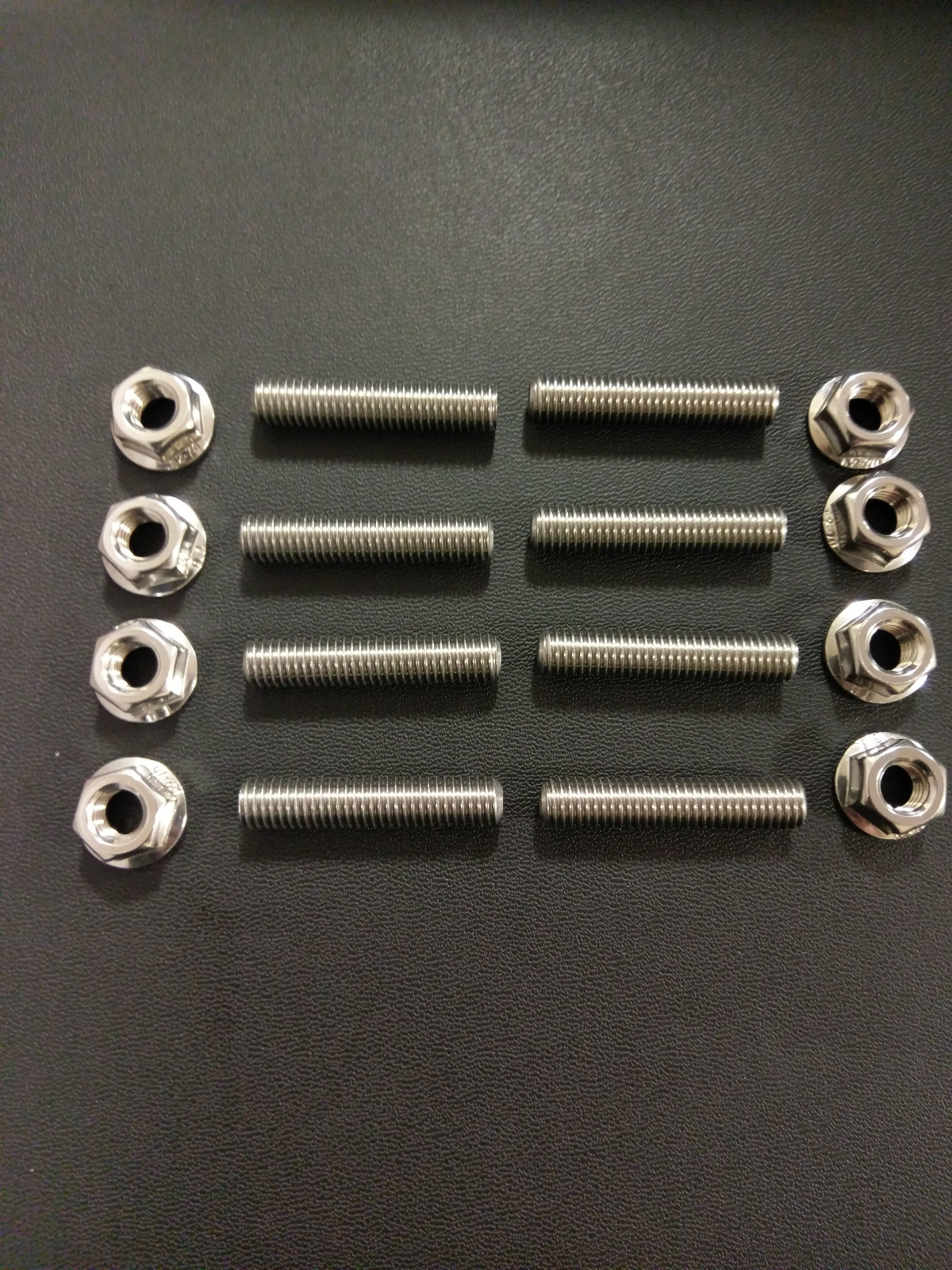 Yamaha Thunderace YZF1000 Stainless exhaust header studs and flange nut kit bolt