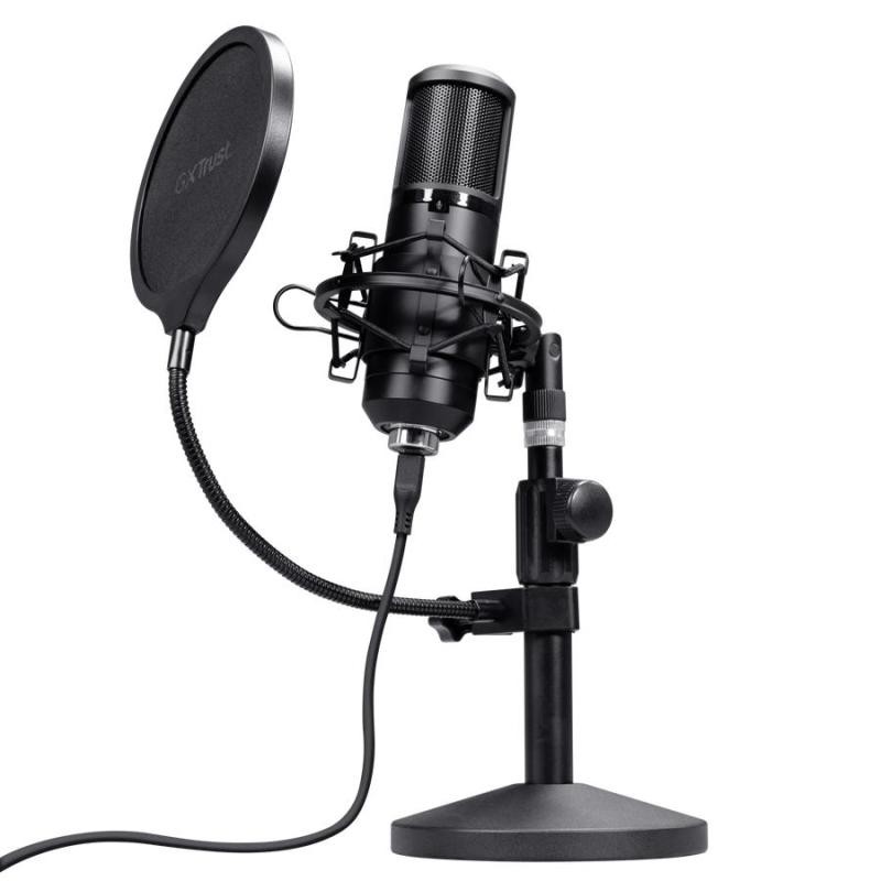Trust GXT 269 Emita II Black Studio Microphone