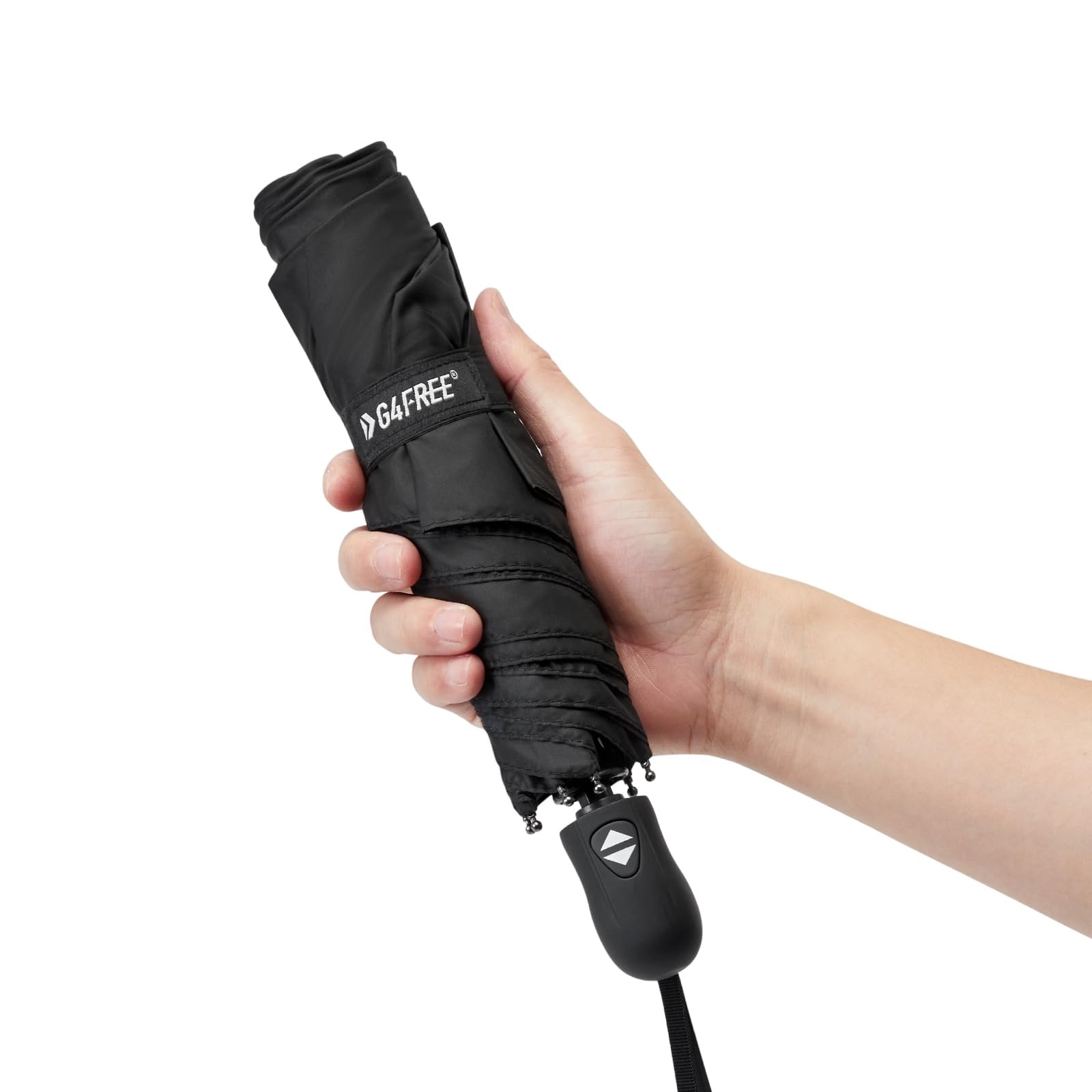G4Free Mini Ultralight Umbrella UPF 50+ UV Protection 30D Ultra-Light Black
